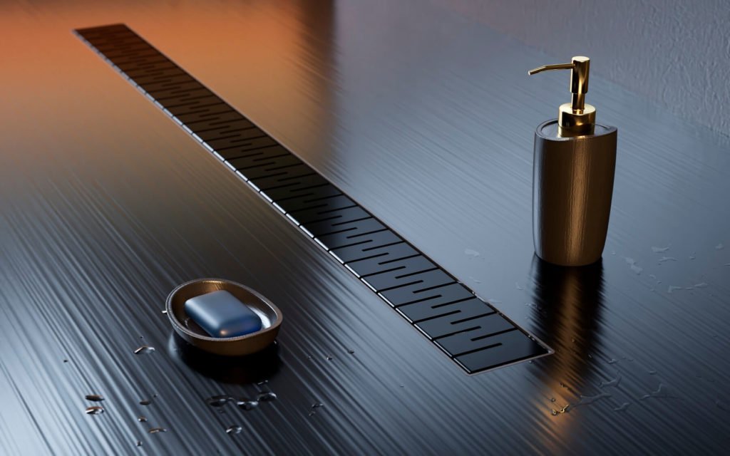 Plastic drains BLACK EDITION