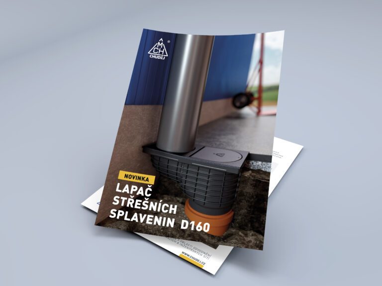 Lapače střešních splavenin D 160