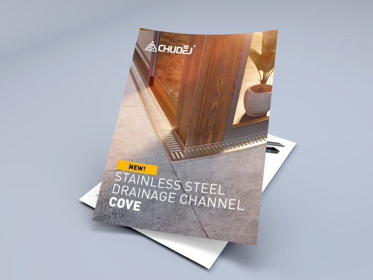 Stainless steel drainage channel cove