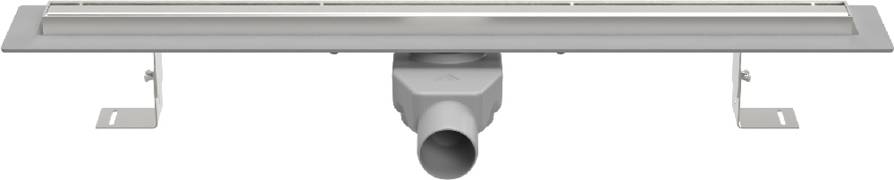 Linear floor drain SLIM LINE 700 mm, swivel siphon D50